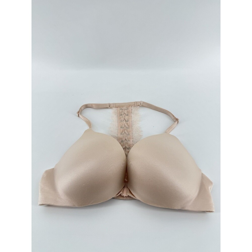 Victoria's Secret Push Up Bra 34B Very Sexy So Obsessed Add 1 1/2  Cups Beige